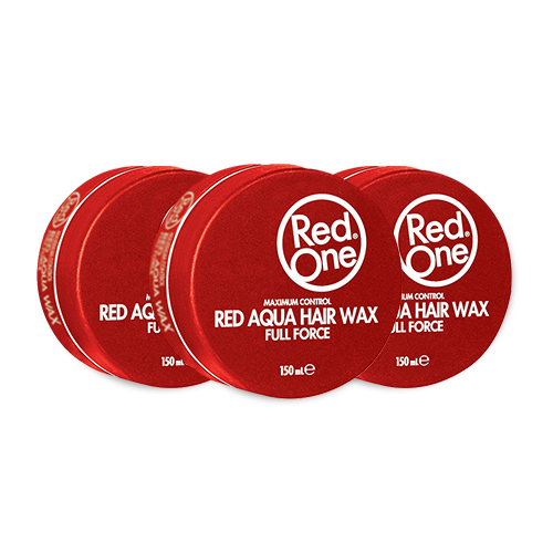 3x Red One Wax Aqua Red Voordeelpakket