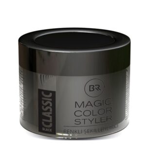 Color Hair Wax Classic Black – Black & Red