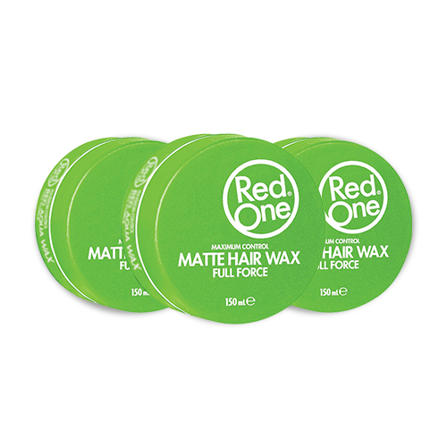 3x Red One Wax Matte Green Voordeelpakket