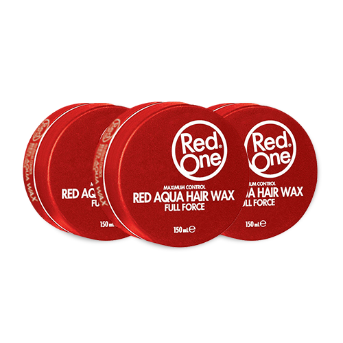 3x Red One Wax Aqua Red Voordeelpakket