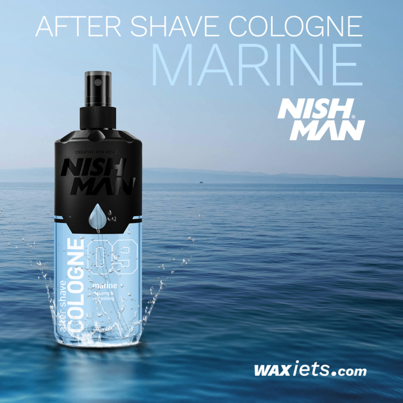 NISH MAN – After Shave Cologne Marine 9 – 400ml