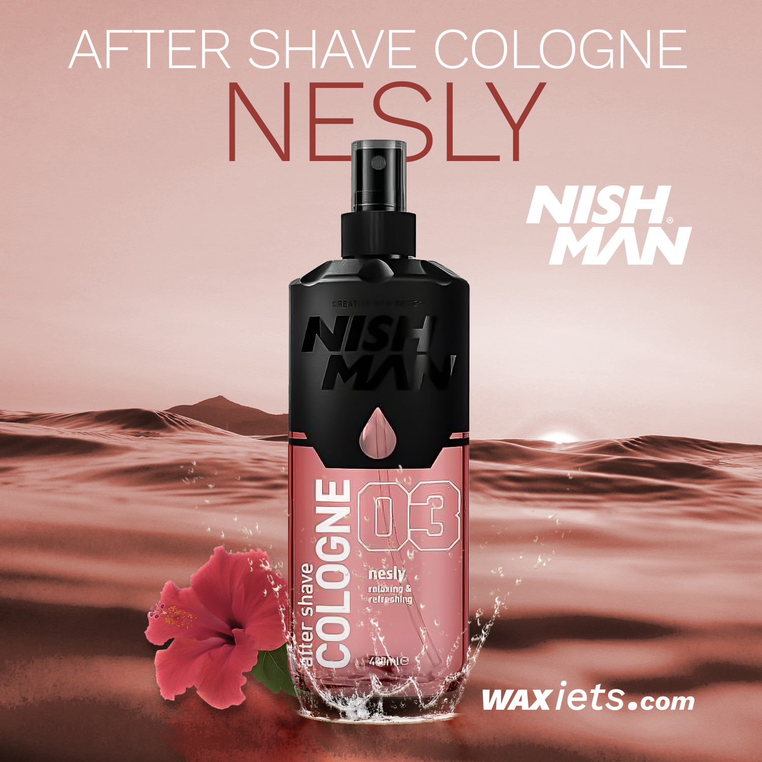 NISH MAN – After Shave Cologne Nesly 3 – 400ml