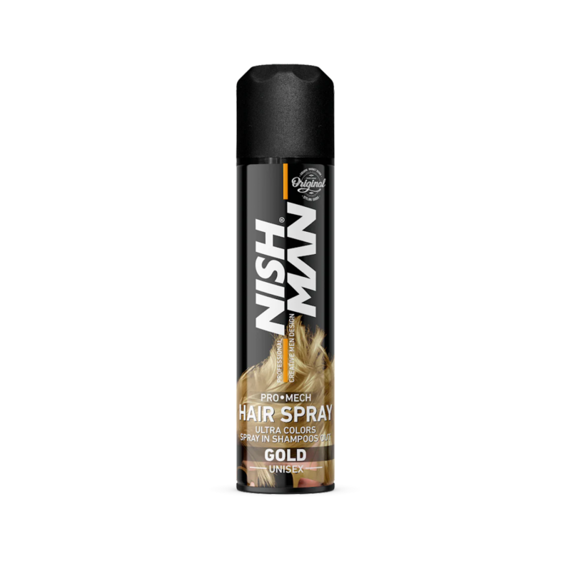 Nish man mech spray – gold 150ml