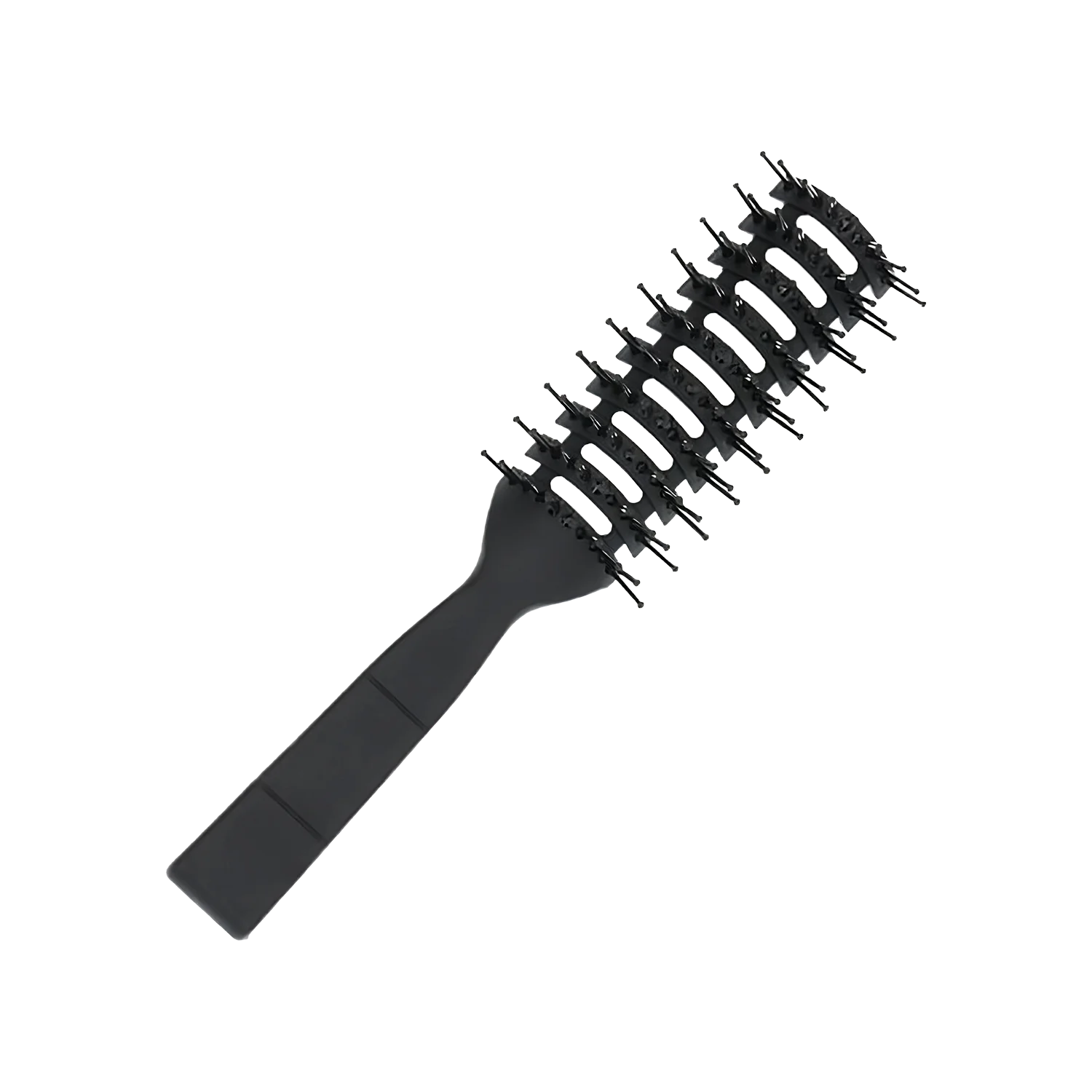 Vent Haarborstel Styling Borstel Zwart Rechthoek