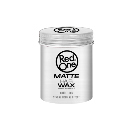 Red One Matte Hair Wax – White