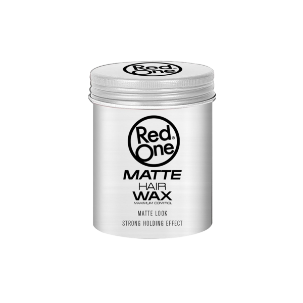 Red One Matte Hair Wax – White